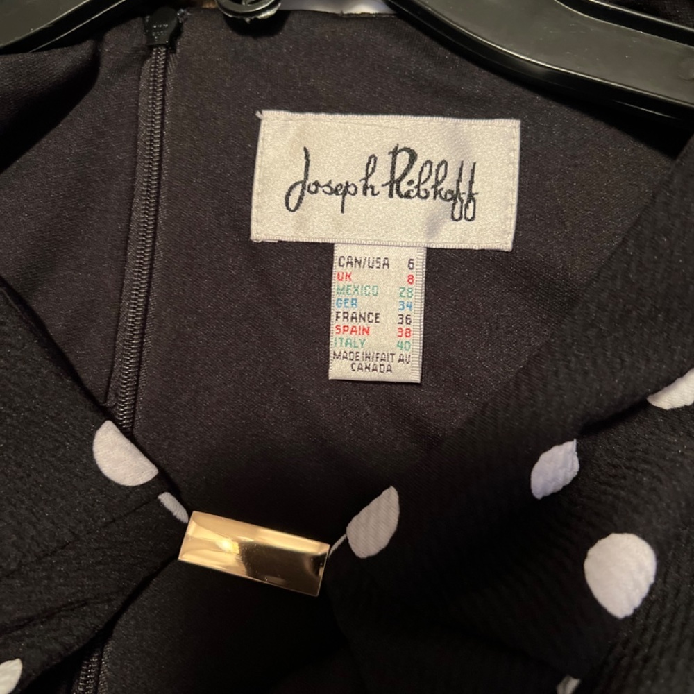 Joseph Ribkoff polka dot dress - Picture 4 of 4